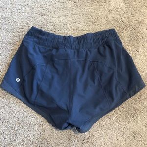Grayish Blue Lululemon 6 Shorts!